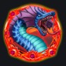 Скаттер символ - красный дракон